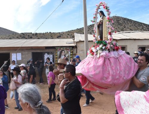 Almirante  Latorre vive nueva edición de su fiesta religiosa y se prepara para el centenario